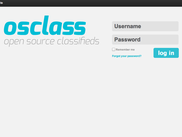 Osclass Admin Login
